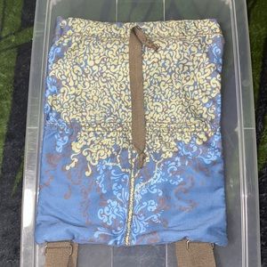 Life is Good drawstring backpack.